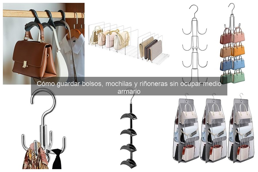 Ideas inteligentes para almacenar mochilas escolares