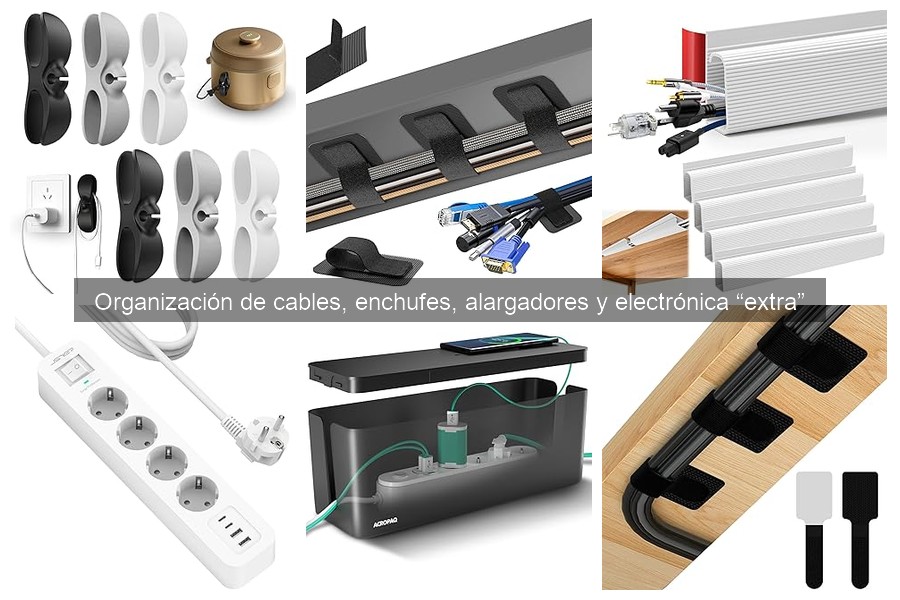 Importancia de la Organización de Cables en Tu Hogar