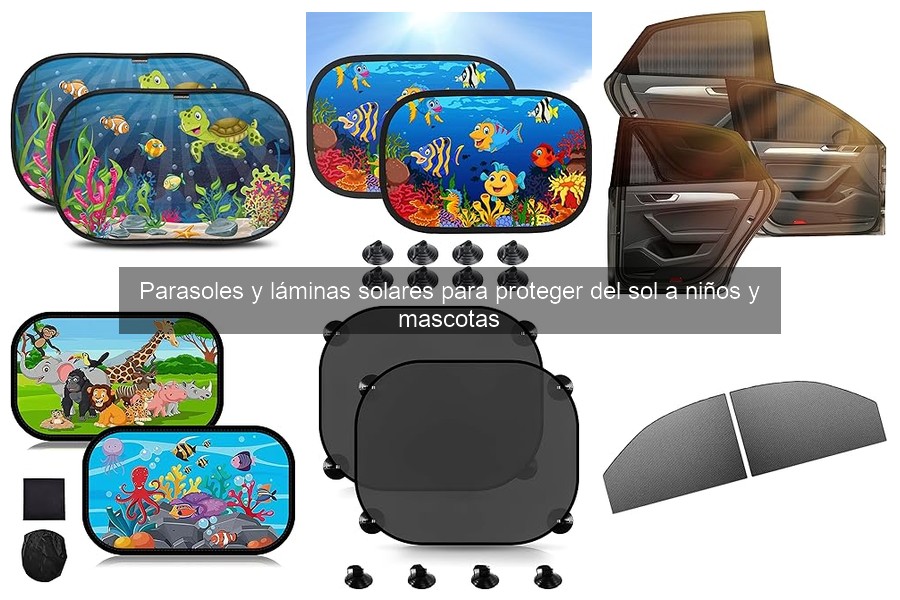 Instalación rápida de parasoles y láminas solares para coche