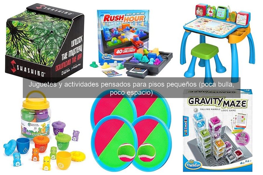 Juguetes Creativos para Espacios Pequeños: Estimula la Imaginación