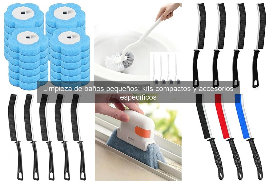 Kits de limpieza compactos para baños pequeños: ¿qué son?