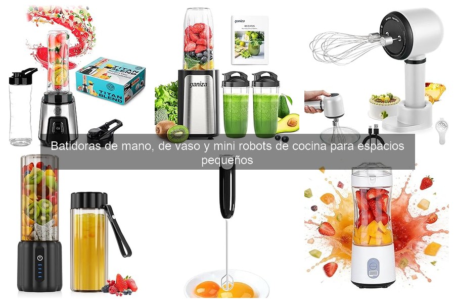 La mejor batidora de vaso para espacios pequeños en 2023