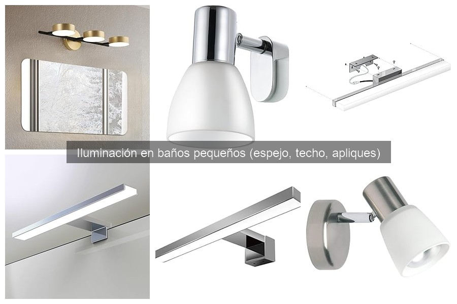 Las mejores luces para baños pequeños: guía de iluminación