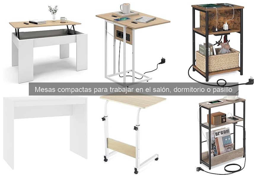 Las mejores mesas compactas para trabajar en salones pequeños