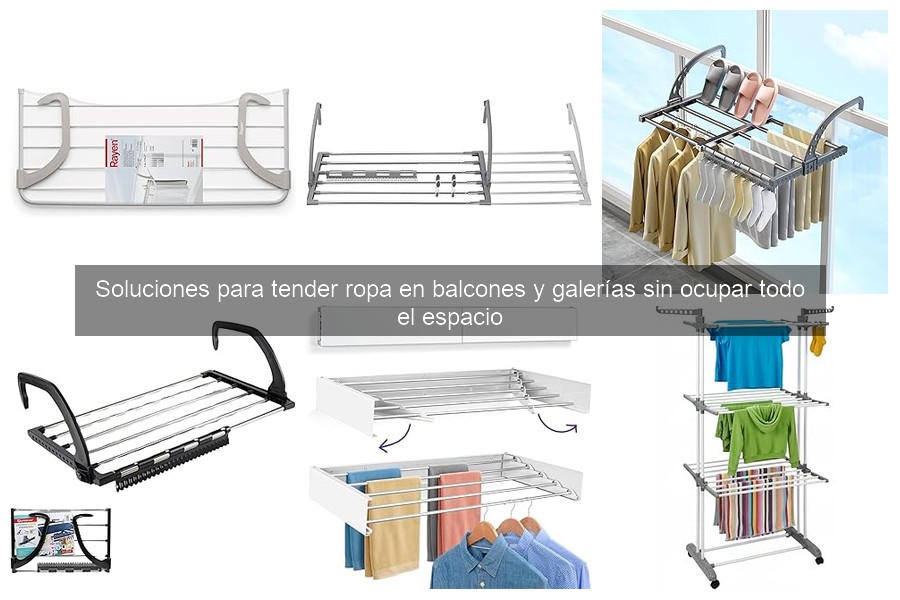 Las mejores ofertas en tendederos para balcón
