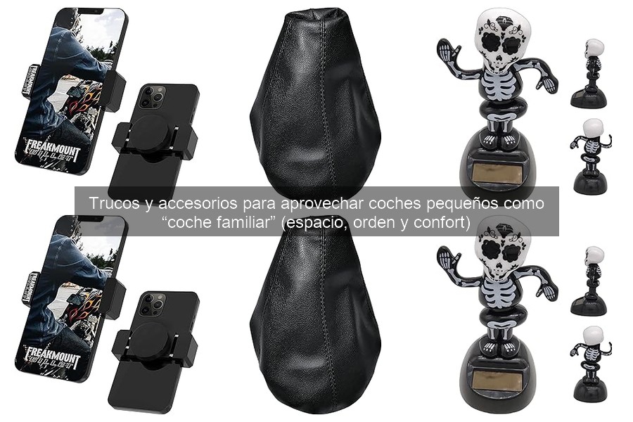 Mantén el orden en coches pequeños: 7 ideas prácticas