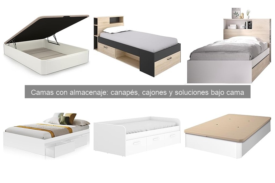 Mantenimiento de camas con almacenaje: guía práctica