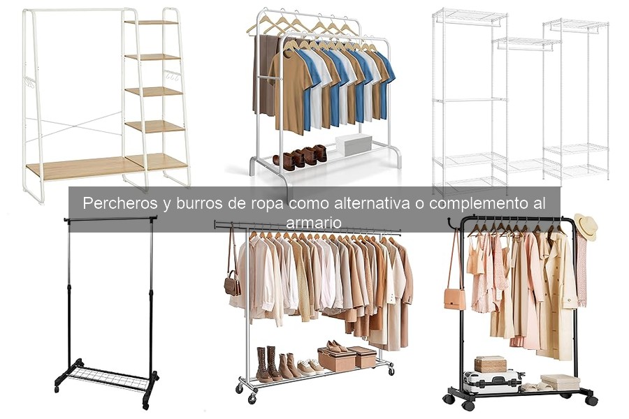 Mantenimiento y cuidados de percheros y burros de ropa