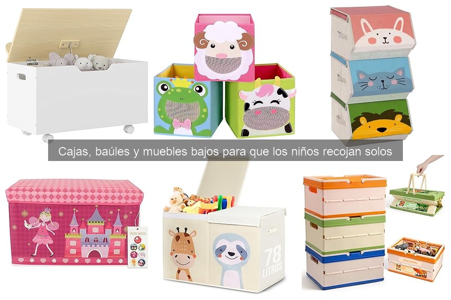 Materiales duraderos para cajas y baúles infantiles