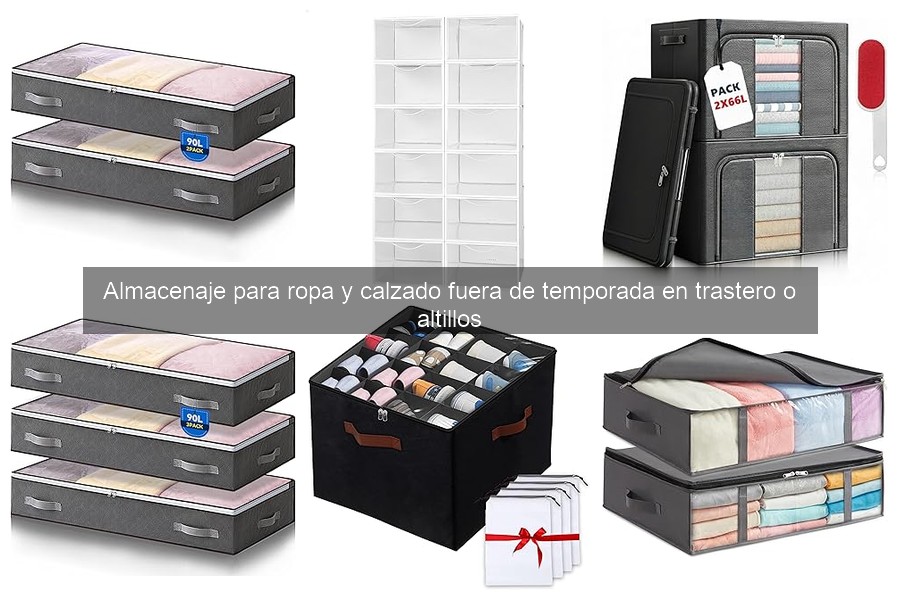 Materiales ideales para organizadores de ropa y calzado
