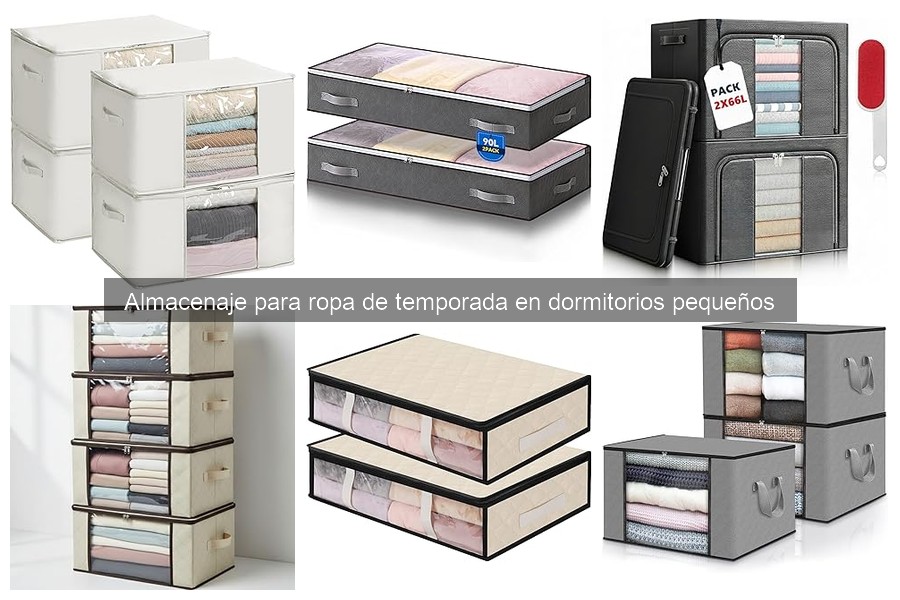 Maximiza el espacio: Almacenar ropa de temporada eficientemente