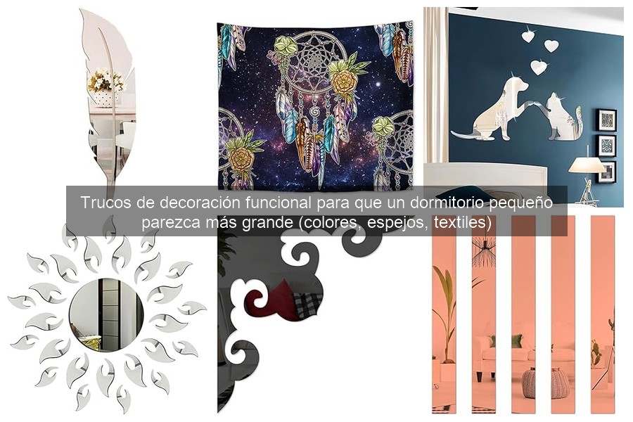 Maximiza el espacio vertical en dormitorios pequeños