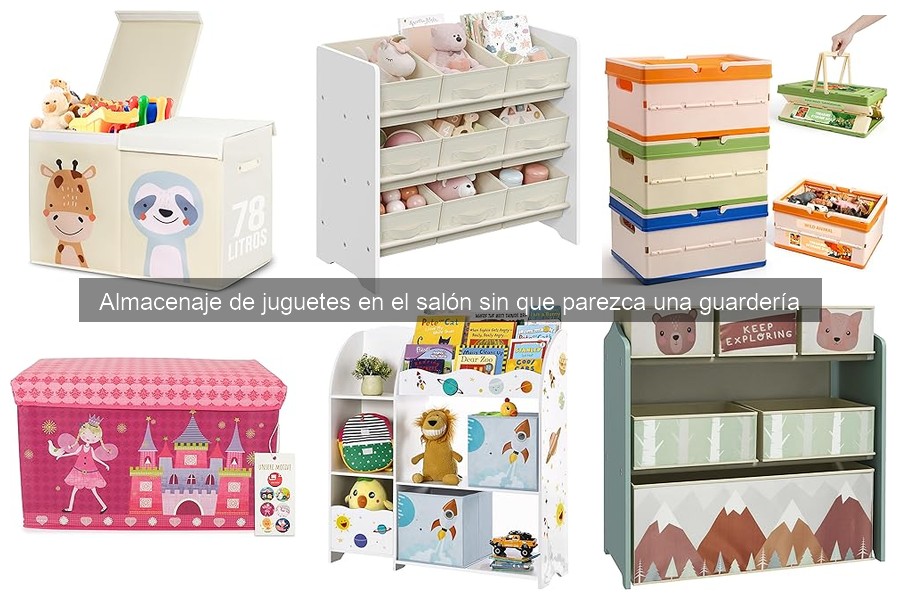 Mejor organizador para juguetes pequeños: Comparativa y consejos