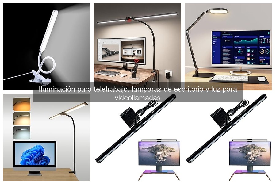 Mejora la iluminación en espacios pequeños para teletrabajo