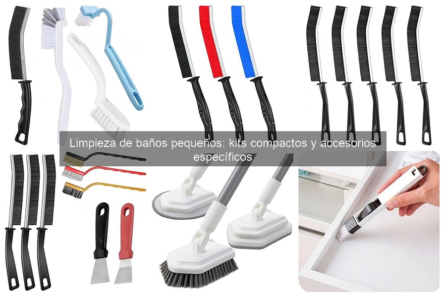 Mejores accesorios de limpieza para baños pequeños: comparativa