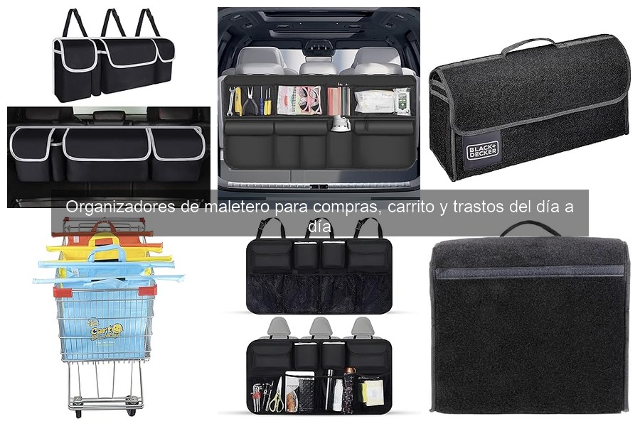 Mejores accesorios para organizadores de maletero
