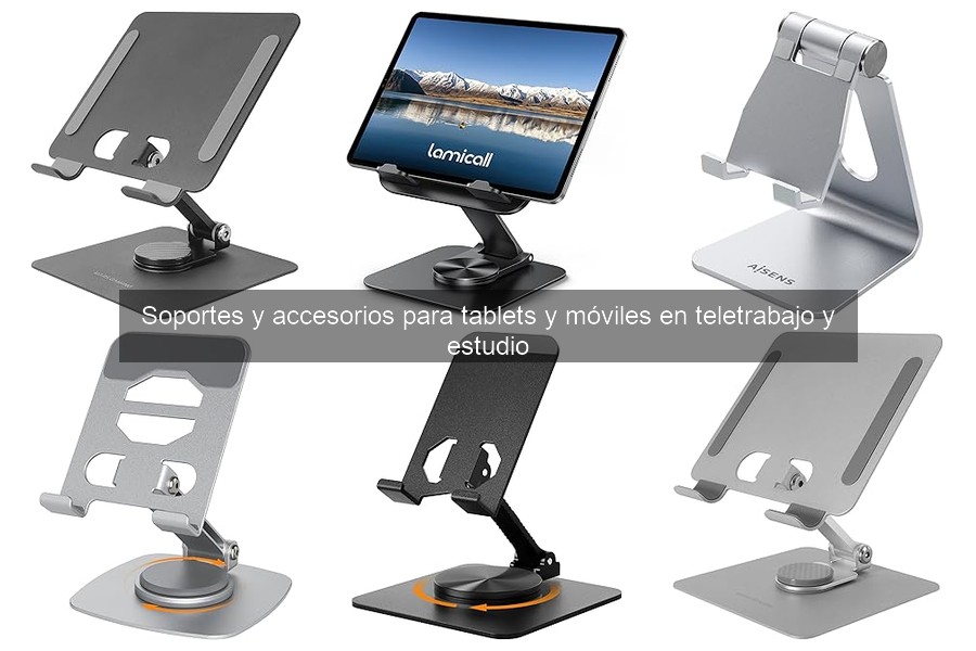 Mejores accesorios para teletrabajar con tablet en 2023