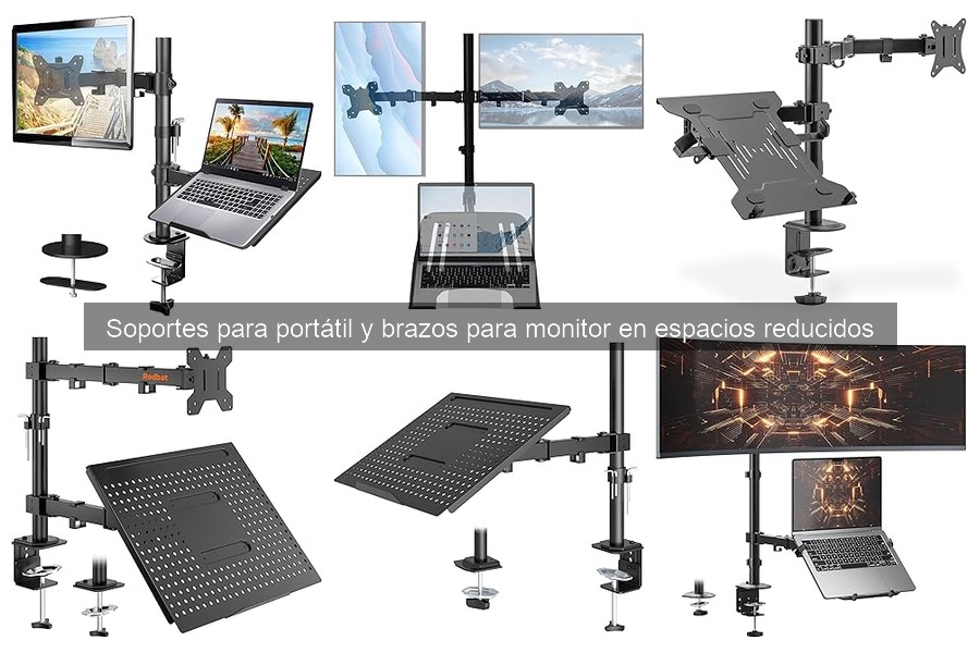 Mejores brazos para monitor en oficinas pequeñas