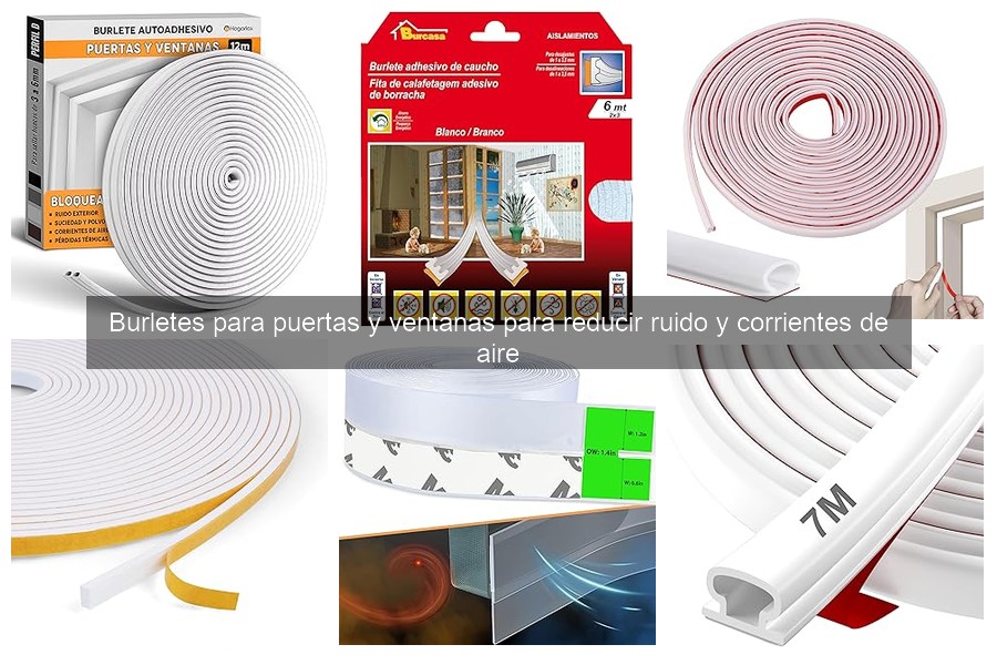 Mejores burletes para mantener la temperatura en el hogar