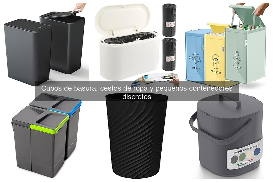 Mejores cubos de basura para cocina según espacio y estilo