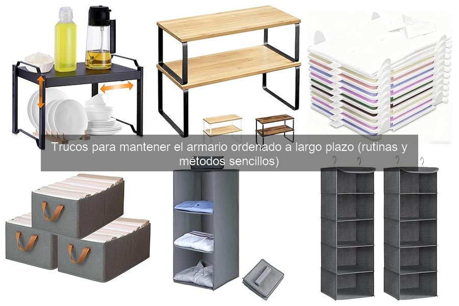 Mejores cubos y cajas para organizar armarios fácilmente