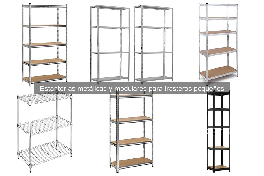 Mejores estanterías metálicas para trasteros pequeños en 2023