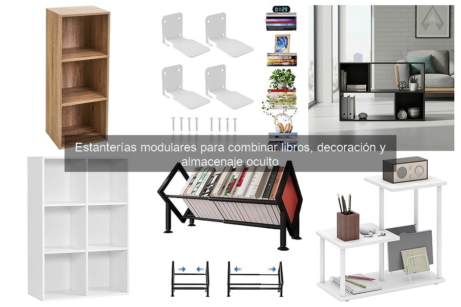 Mejores estanterías modulares para espacios pequeños en 2023