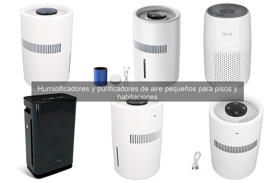 Mejores humidificadores y purificadores de aire para apartamentos