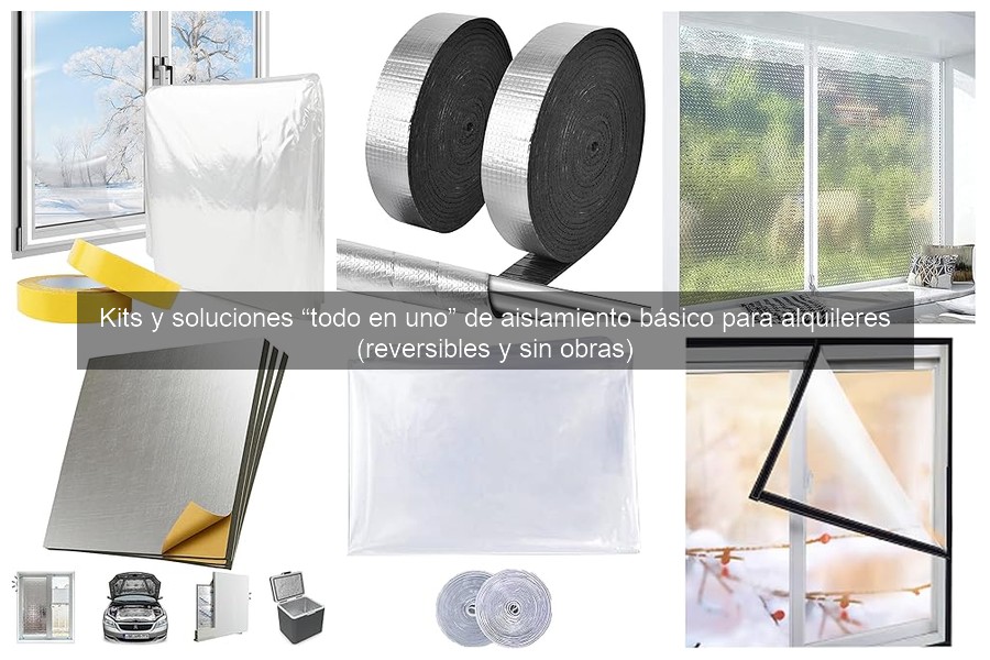 Mejores kits de aislamiento para alquileres pequeños en 2023