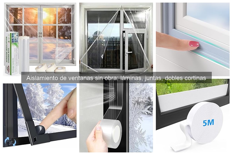 Mejores láminas para aislamiento de ventanas: comparativa 2023
