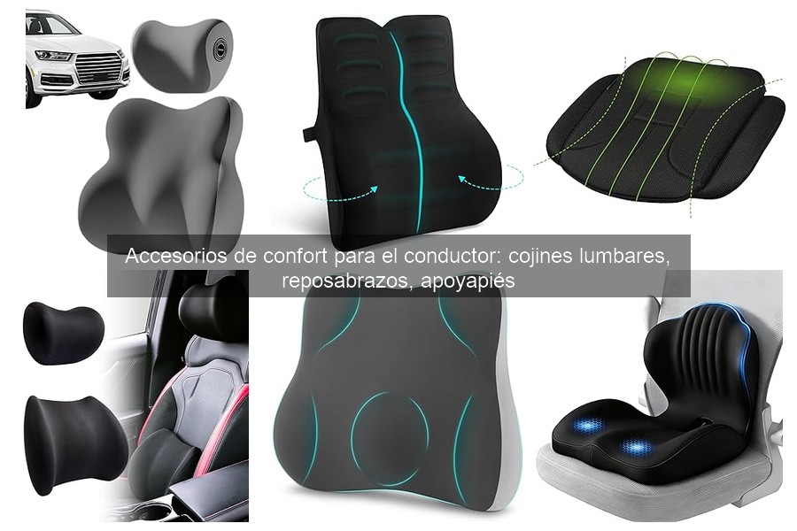 Mejores marcas de accesorios de confort para el conductor