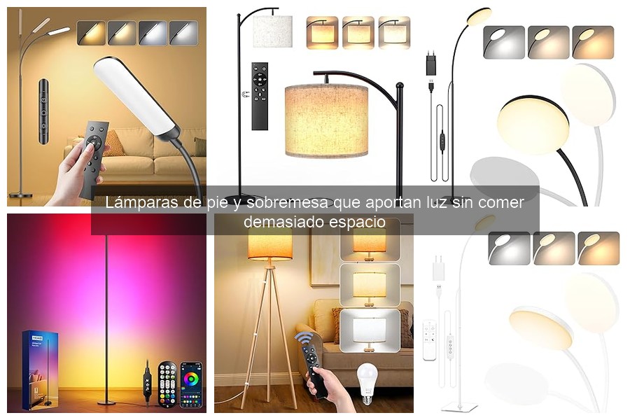 Mejores marcas de lámparas de pie para apartamentos pequeños