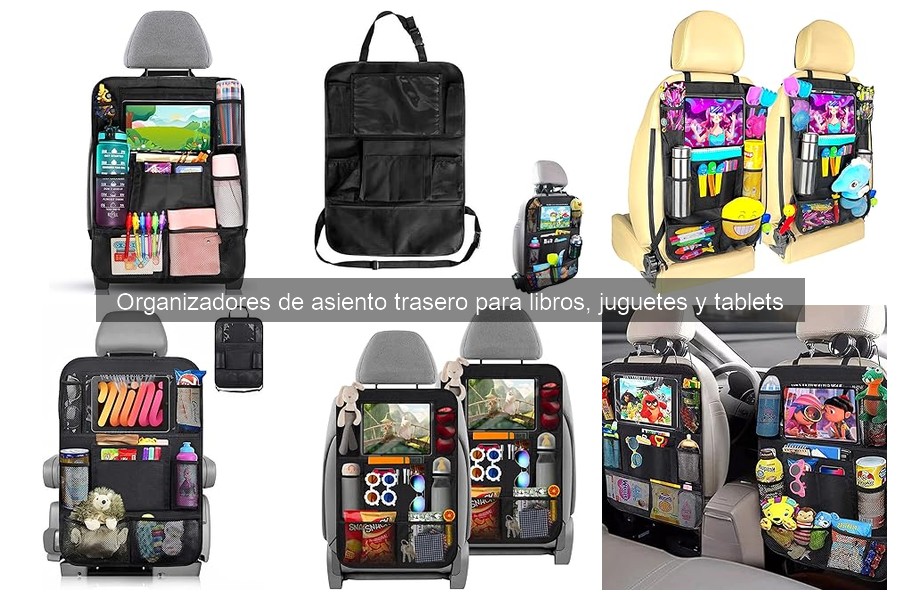 Mejores marcas de organizadores de asiento trasero para coche