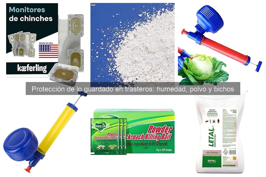 Mejores materiales para almacenar en trasteros secos y seguros