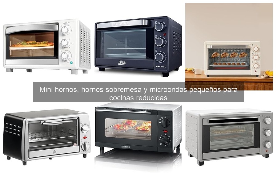 Mejores mini hornos para parejas o solteros en 2023