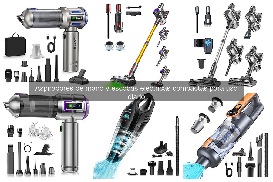 Mejores Ofertas de Escobas Eléctricas Compactas en Amazon