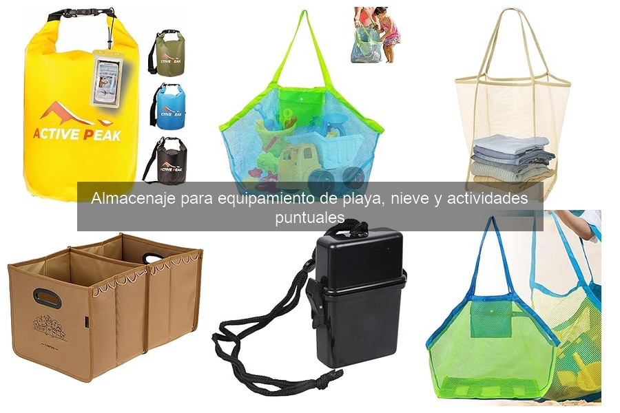 Mejores ofertas de organizadores de equipamiento de playa