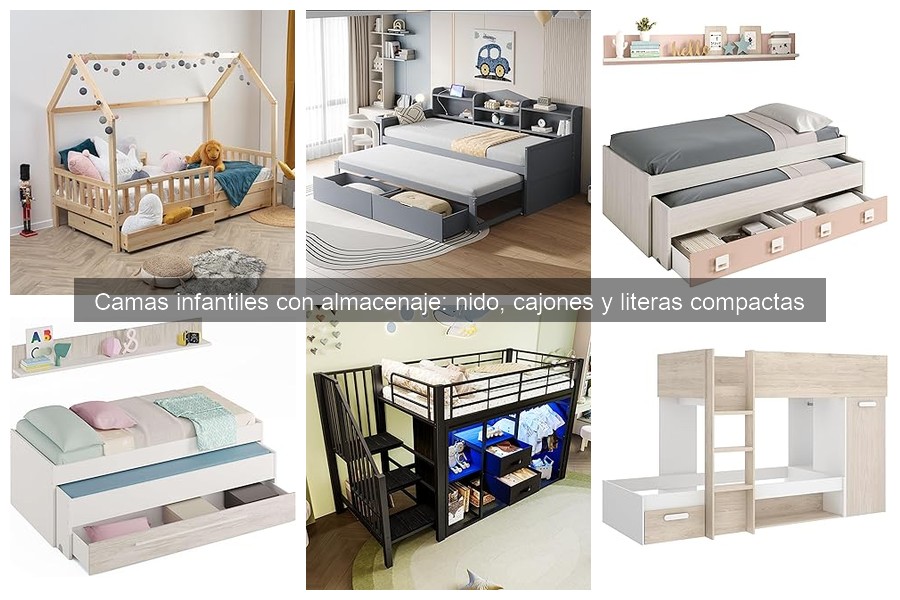 Mejores ofertas en camas infantiles con almacenaje 2023