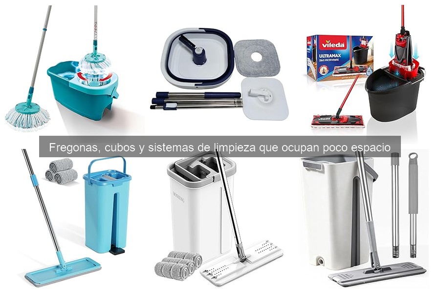 Mejores ofertas en fregonas y cubos de limpieza
