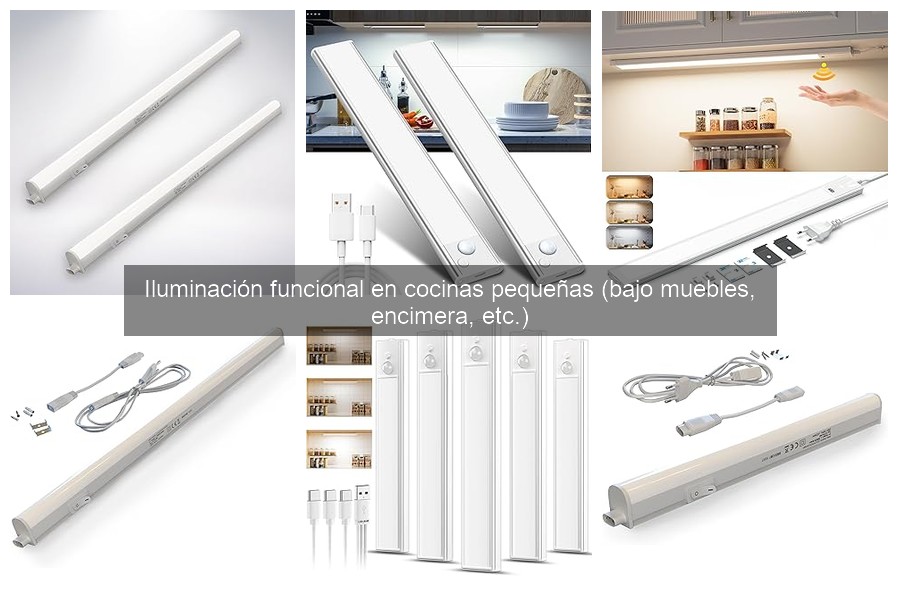 Mejores Ofertas en Iluminación Funcional para Cocinas Pequeñas