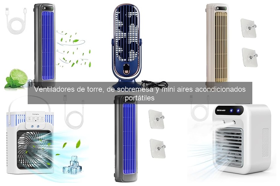 Mejores ofertas en ventiladores portátiles para el calor