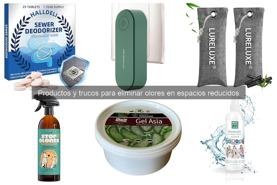 Mejores ofertas para eliminar olores en espacios pequeños