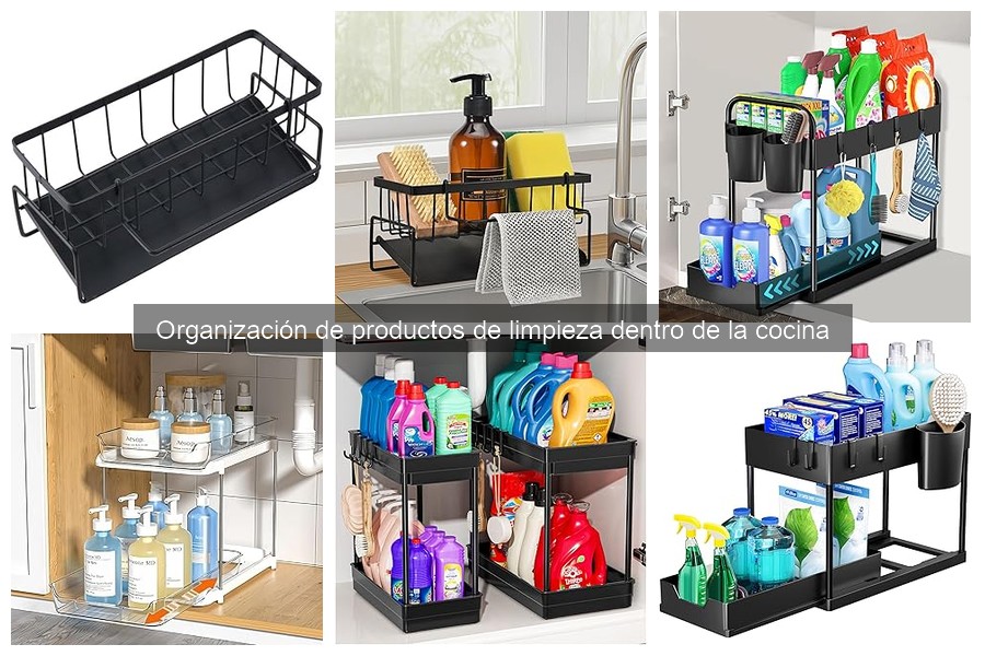 Mejores organizadores de limpieza para cocinas pequeñas