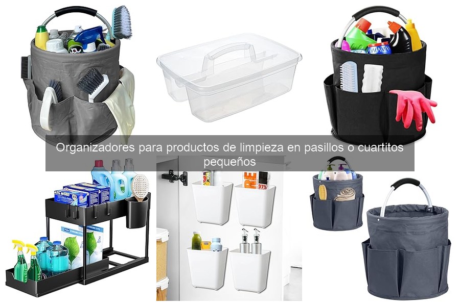 Mejores organizadores de limpieza para cuartos pequeños