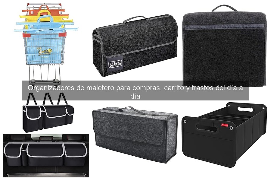Mejores organizadores de maletero para coches pequeños