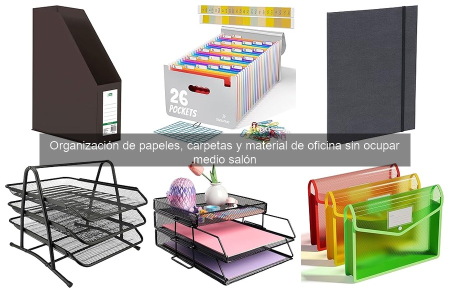 Mejores organizadores de papeles para oficinas en casa