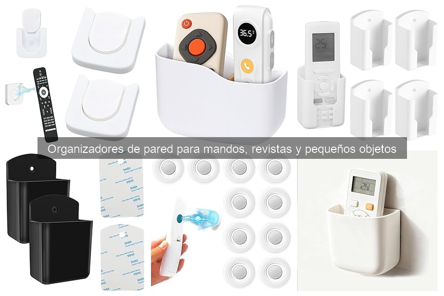 Mejores organizadores de pared para salas de estar pequeñas