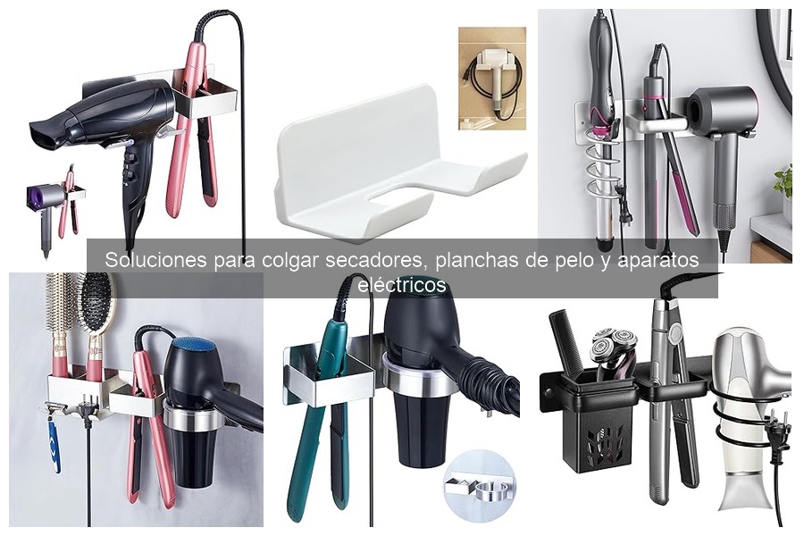 Mejores organizadores de secadores de pelo: ¿dónde comprarlos?
