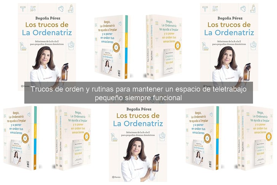 Mejores organizadores para escritorios pequeños en teletrabajo