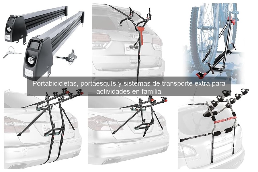 Mejores portaesquís para viajar en familia: comparativa